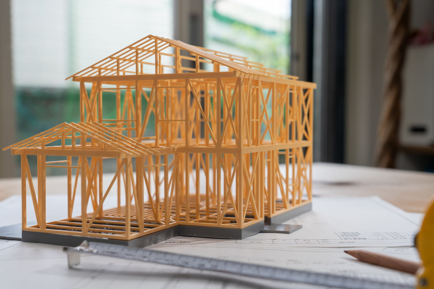 木造住宅の構造模型